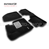 Текстильные 3D коврики Euromat3D Lux в салон для Kia Sportage SL (2010-2015) № EM3D-002707 Текстильные 3D коврики Euromat3D Lux в салон для Kia Sportage SL (2010-2015) № EM3D-002707