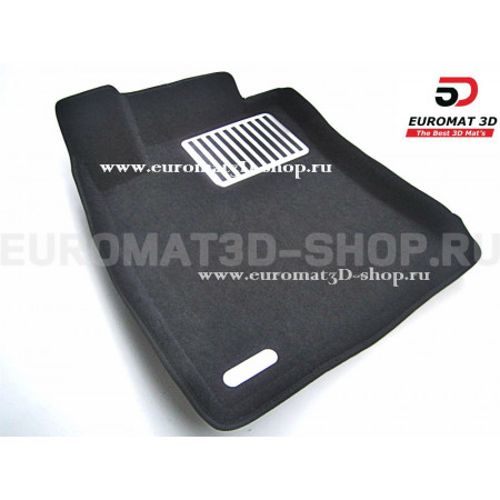 Текстильные 3D коврики Euromat3D Lux в салон для Nissan Tiida (2007-2014) № EM3D-003719 Текстильные 3D коврики Euromat3D Lux в салон для Nissan Tiida (2007-2014) № EM3D-003719