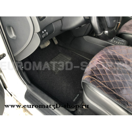 Текстильные 3D коврики Euromat3D Business в салон для Kia Ceed (2006-2012) № EMC3D-002722 Текстильные 3D коврики Euromat3D Business в салон для Kia Ceed (2006-2012) № EMC3D-002722
