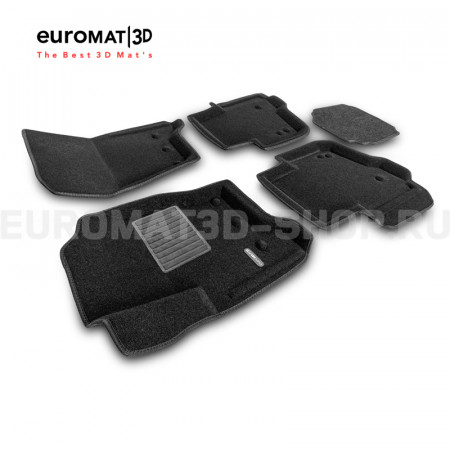 Текстильные 3D коврики Euromat3D Business в салон для Land Rover Discovery IV (2010-2016) № EMC3D-003100 Текстильные 3D коврики Euromat3D Business в салон для Land Rover Discovery IV (2010-2016) № EMC3D-003100