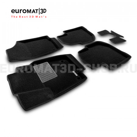 Текстильные 3D коврики Euromat3D Business в салон для Skoda Rapid (2014-2019) № EMC3D-004508 Текстильные 3D коврики Euromat3D Business в салон для Skoda Rapid (2014-2019) № EMC3D-004508