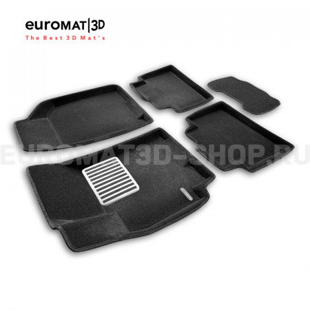 Текстильные 3D коврики Euromat3D Lux в салон для Chevrolet Lacetti (2004-2013) № EM3D-001506 Текстильные 3D коврики Euromat3D Lux в салон для Chevrolet Lacetti (2004-2013) № EM3D-001506