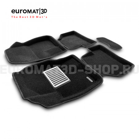 Текстильные 3D коврики Euromat3D Lux в салон для Ford Focus 2 (2005-2011) № EM3D-002214 Текстильные 3D коврики Euromat3D Lux в салон для Ford Focus 2 (2005-2011) № EM3D-002214