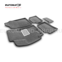 Текстильные 3D коврики Euromat3D Lux в салон для Hyundai Solaris (2017-) № EM3D-002931G Серые Текстильные 3D коврики Euromat3D Lux в салон для Hyundai Solaris (2017-) № EM3D-002931G Серые