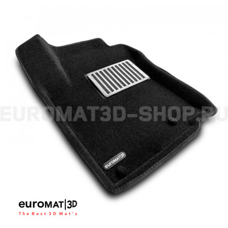 Текстильные 3D коврики Euromat3D Lux в салон для Toyota 4Runner (2002-2009) № EM3D-005141