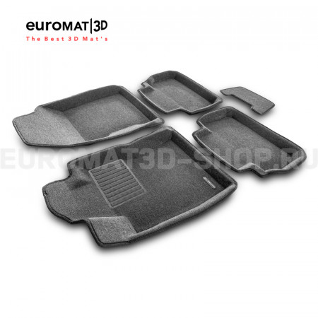 Текстильные 3D коврики Euromat3D Business в салон для Subaru Forester (2018-) № EMC3D-004702G Серые Текстильные 3D коврики Euromat3D Business в салон для Subaru Forester (2018-) № EMC3D-004702G Серые