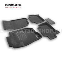 Текстильные 3D коврики Euromat3D Business в салон для Mitsubishi Pajero Sport (2008-2014) № EMC3D-003612G Серые Текстильные 3D коврики Euromat3D Business в салон для Mitsubishi Pajero Sport (2008-2014) № EMC3D-003612G Серые