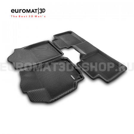 3D коврики Euromat3D EVA в салон для Toyota Camry V50 (2011-2017) № EM3DEVA-005104