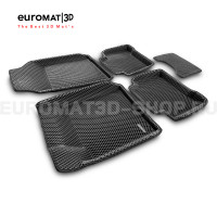 3D коврики Euromat3D EVA в салон для Renault Latitude (2010-) № EM3DEVA-003718