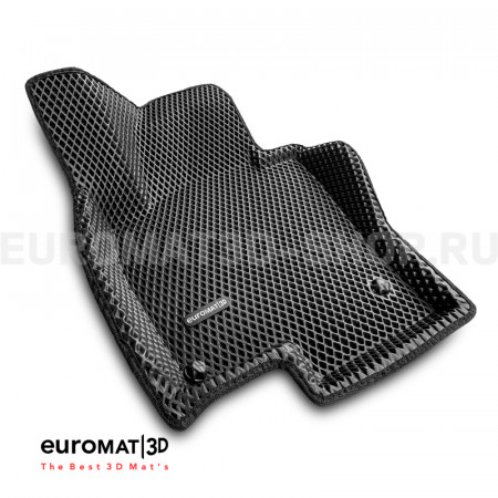 3D коврики Euromat3D EVA в салон для Volkswagen Passat B7 (2011-2015) № EM3DEVA-005412