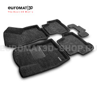 Текстильные 3D коврики Euromat3D Business в салон для Skoda Karoq (2020-) № EMC3D-004501G Серые Текстильные 3D коврики Euromat3D Business в салон для Skoda Karoq (2020-) № EMC3D-004501G Серые