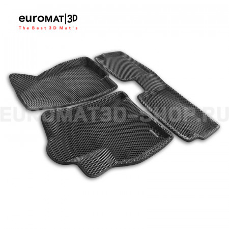 3D Коврики Euromat3D EVA В Салон Для CHERY Tiggo 8 PRO (2019-2023) № EM3DEVA-001422