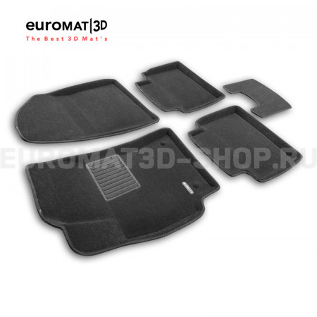 Текстильные 3D коврики Euromat3D Business в салон для Hyundai Elantra (2021-) № EMC3D-002710 Текстильные 3D коврики Euromat3D Business в салон для Hyundai Elantra (2021-) № EMC3D-002710