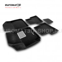 Текстильные 3D коврики Euromat3D Lux в салон для Hyundai Creta (2021-) № EM3D-002712 Текстильные 3D коврики Euromat3D Lux в салон для Hyundai Creta (2021-) № EM3D-002712