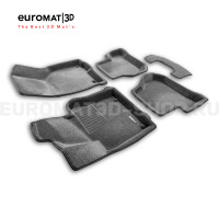 Текстильные 3D коврики Euromat3D Business в салон для Volkswagen Golf Plus (2004-2014) № EMC3D-004502G Серые Текстильные 3D коврики Euromat3D Business в салон для Volkswagen Golf Plus (2004-2014) № EMC3D-004502G Серые