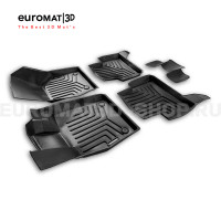 3D коврики Euromat3D Liner в салон для Skoda Octavia A8 (2020-) № EM3DLI-004507