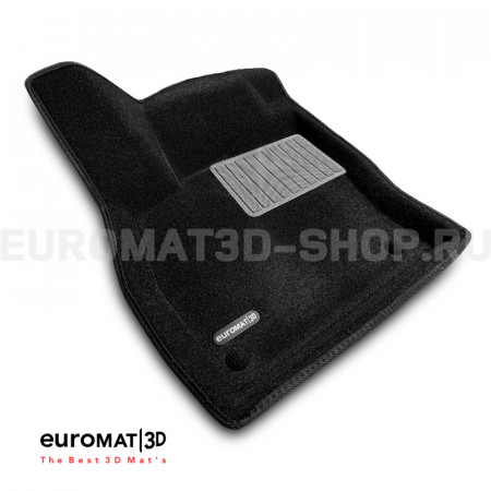Текстильные 3D коврики Euromat3D Premium в салон для Skoda Octavia A8 (2020-) № EMPR3D-004507