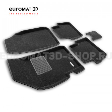 Текстильные 3D коврики Euromat3D Business в салон для Chevrolet Spark (2009-2016) № EMC3D-001508 Текстильные 3D коврики Euromat3D Business в салон для Chevrolet Spark (2009-2016) № EMC3D-001508