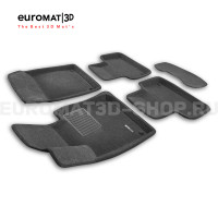 Текстильные 3D коврики Euromat3D Business в салон для Volvo S 60 (2019-) № EMC3D-005502G Серые Текстильные 3D коврики Euromat3D Business в салон для Volvo S 60 (2019-) № EMC3D-005502G Серые