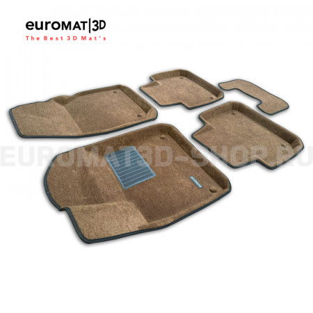 Текстильные 3D коврики Euromat3D Business в салон для Porsche Cayenne (2018-) № EMC3D-004106R Коричневые Текстильные 3D коврики Euromat3D Business в салон для Porsche Cayenne (2018-) № EMC3D-004106R Коричневые