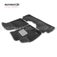 Текстильные 3D коврики Euromat3D Lux в салон для Haval F7 (2024-) (2WD) № EM3D-001472