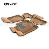 Текстильные 3D коврики Euromat3D Business в салон для Mercedes GLC-Class (X253) (2015-2022) № EMC3D-003518R Коричневые Текстильные 3D коврики Euromat3D Business в салон для Mercedes GLC-Class (X253) (2015-2022) № EMC3D-003518R Коричневые