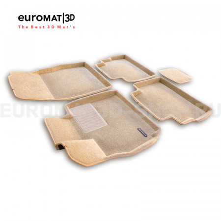 Текстильные 3D коврики Euromat3D Business в салон для Exeed RX (2023-) № EMC3D-001427T Бежевые Текстильные 3D коврики Euromat3D Business в салон для Exeed RX (2023-) № EMC3D-001427T Бежевые