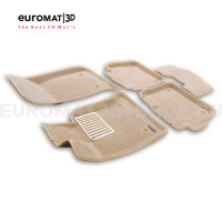 Текстильные 3D коврики Euromat3D Lux в салон для Cadillac CT6 (2018-) № EM3D-001300T Бежевые Текстильные 3D коврики Euromat3D Lux в салон для Cadillac CT6 (2018-) № EM3D-001300T Бежевые