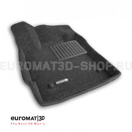Текстильные 3D коврики Euromat3D Business в салон для Lada Iskra (2025-) № EMC3D-005311