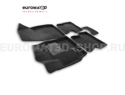 Текстильные 3D коврики Euromat3D Business в салон для Lada Iskra (2025-) № EMC3D-005311 Текстильные 3D коврики Euromat3D Business в салон для Lada Iskra (2025-) № EMC3D-005311