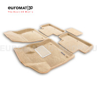 Текстильные 3D коврики Euromat3D Lux в салон для Infiniti QX50 (2018-) № EM3D-002804T Бежевые Текстильные 3D коврики Euromat3D Lux в салон для Infiniti QX50 (2018-) № EM3D-002804T Бежевые
